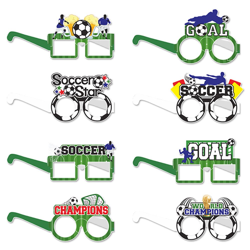 Product Creative Football World Cup Theme Paper Glasses Decoration - PicklyCart7f0f48648ccbe581444d22a206a3eca78 Pieces Per Pack