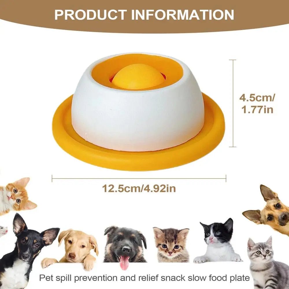 Puppy Treat Puzzle Feeder - PicklyCartPuppy Treat Puzzle FeederYellow