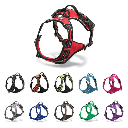 Truelove Dog Harness No Pull Pet Harness Adjustable Soft Padded Dog Vest Reflective No Choke PetVest Easy Control Handle TLH5651 - PicklyCartTruelove Dog Harness No Pull Pet Harness Adjustable Soft Padded Dog Vest Reflective No Choke PetVest Easy Control Handle TLH5651black