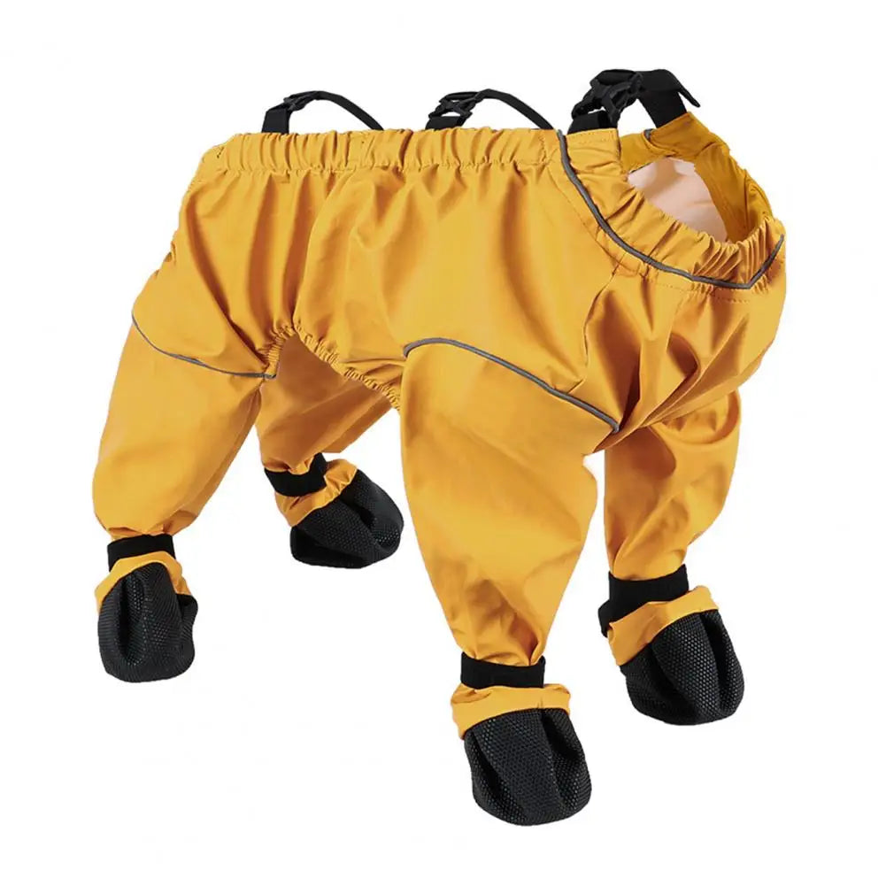 Waterproof Anti-Slip Dog Suspender Boots & Leg Protectors