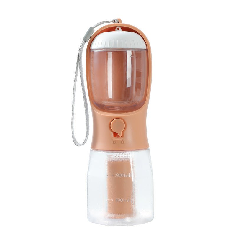 3 - in - 1 Portable Pet Travel Bottle 🐾 - PicklyCart3 - in - 1 Portable Pet Travel Bottle 🐾300ml Garbage Bag