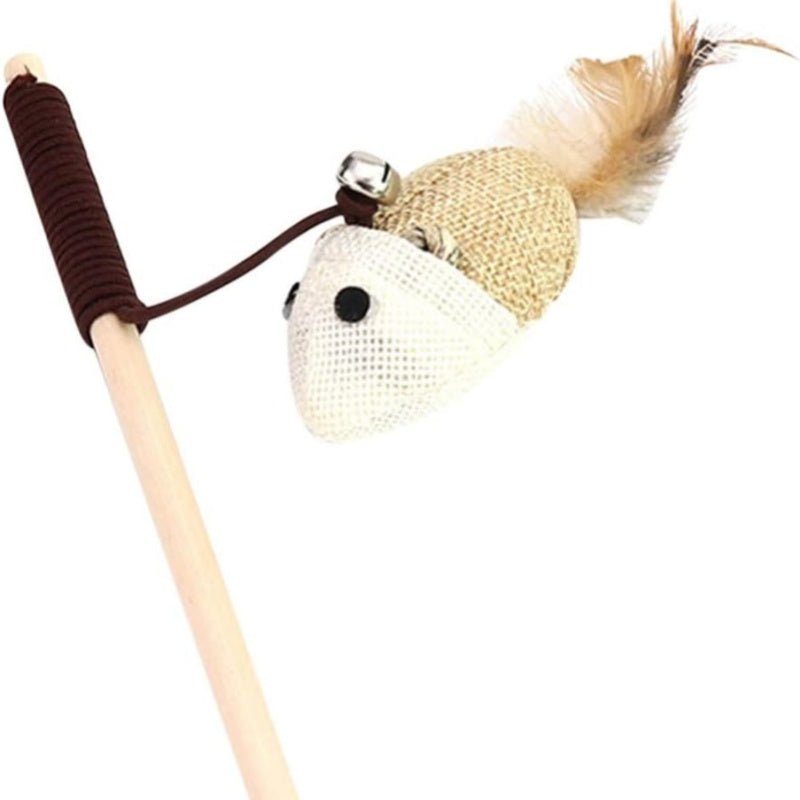 Colorful Feather Cat Teaser Wand - PicklyCartedeb58456e21082435d5efb6ef92b6b4Chick