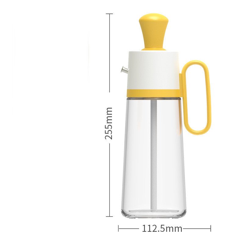 2-in-1 Glass Oil Dispenser with Silicone Brush - PicklyCartc3b7cb6487377cef8ffb067453c3dfaYellow