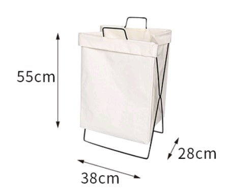 Large Foldable Fabric Laundry Hamper & Storage Basket - PicklyCart97862eec4725d1d41fa237d1821352bdWhite