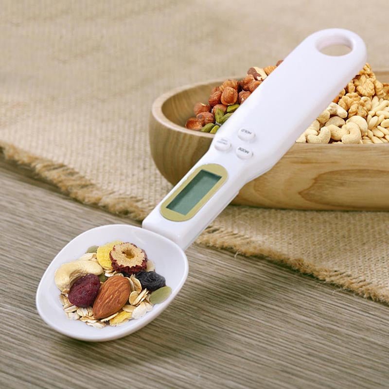 LCD Digital Kitchen Measuring Spoon Scale - PicklyCart5c23c44fa4cbeecfab09d50b9561db46Black