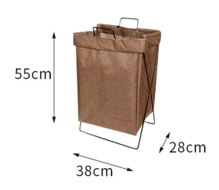 Large Foldable Fabric Laundry Hamper & Storage Basket - PicklyCart1a8313d056c152da840ce26997822abbCoffee color