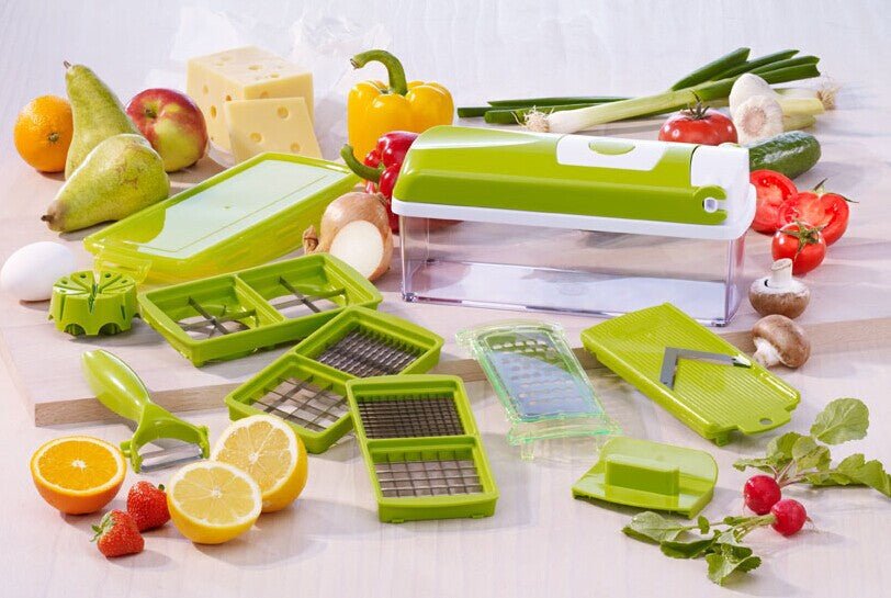 12-in-1 Multifunctional Vegetable Chopper & Slicer - PicklyCart131fc01734998ea6cd4456e19e27d61aGreen