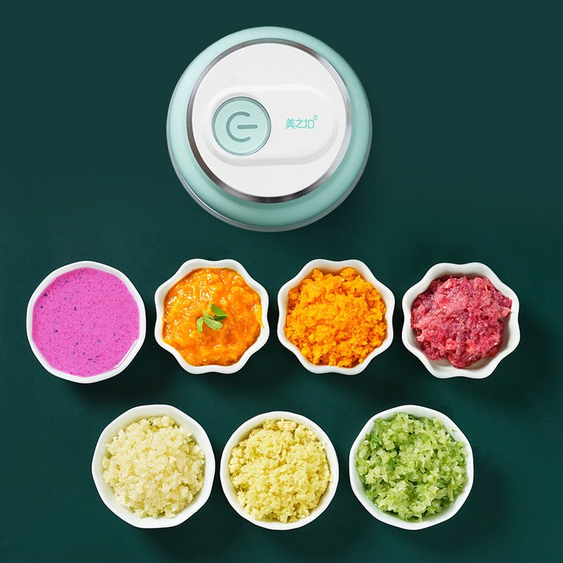 Portable Electric Mini Food Chopper & Garlic Grinder - PicklyCarte9bff652512e3af44497cb7d11f77a3d150ml