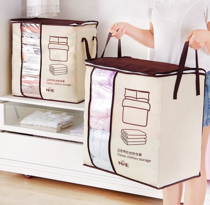 Non-Woven Under-Bed Clothes & Quilt Storage Organizer - PicklyCartb0a945a2f9d3ea23f8796f36d72d93edA