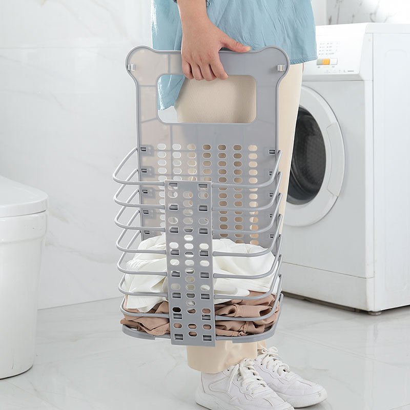 Foldable Laundry & Toy Storage Basket with Handles - PicklyCartf99b6f1b4b2a65329fdf8f7fff124299Grey