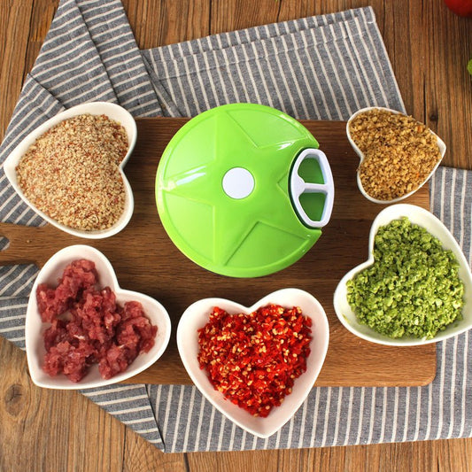 Multifunctional Manual Meat Grinder & Vegetable Chopper - PicklyCarta18fa21247fc4acc304c49363ccbce27Green