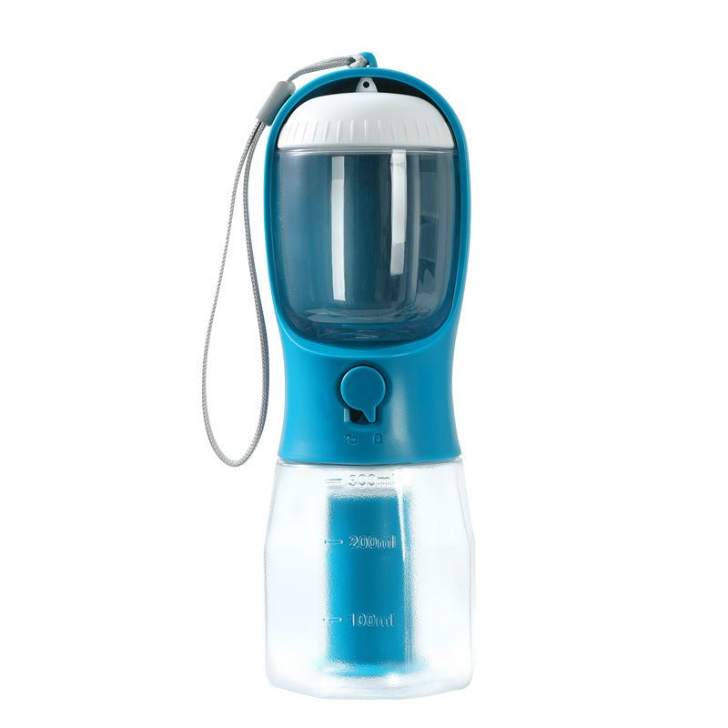 3 - in - 1 Portable Pet Travel Bottle 🐾 - PicklyCart3 - in - 1 Portable Pet Travel Bottle 🐾300ml Garbage Bag