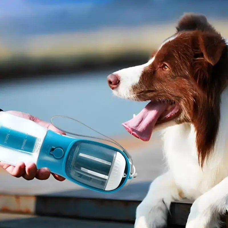 3 - in - 1 Portable Pet Travel Bottle 🐾 - PicklyCart3 - in - 1 Portable Pet Travel Bottle 🐾300ml Garbage Bag