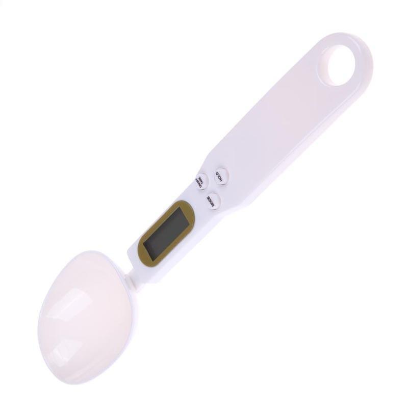 LCD Digital Measuring Spoon Kitchen Scale - PicklyCart84b36a7904415b4c0730e7f356d4306bWhite