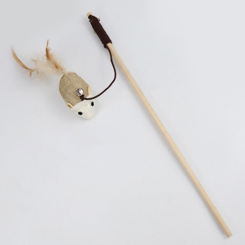 Colorful Feather Cat Teaser Wand - PicklyCart35a9ab135095e96382f0d7bbc462a3ecChick