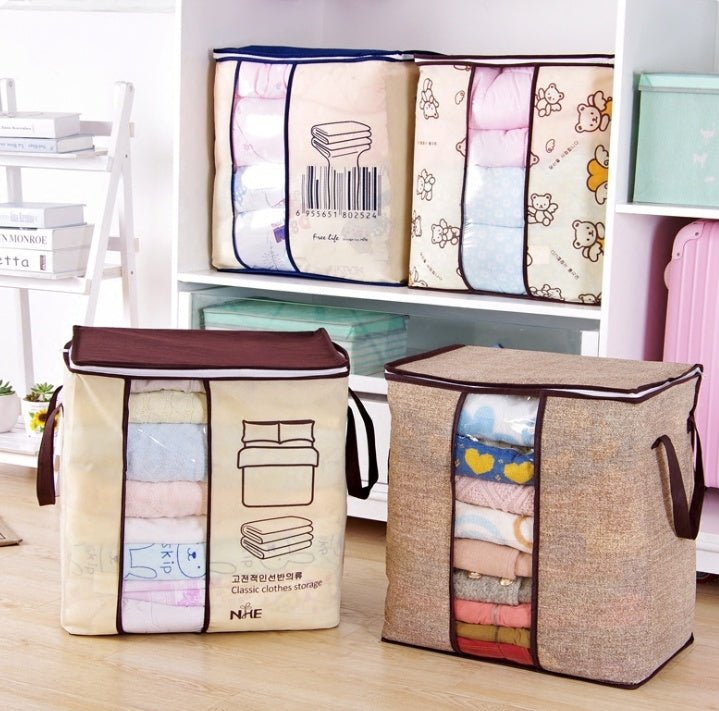 Non-Woven Under-Bed Clothes & Quilt Storage Organizer - PicklyCart750c9fae968df5d44006f52286e93565B