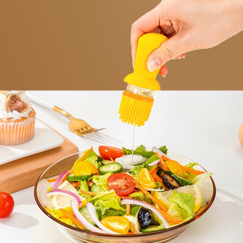 2-in-1 Glass Oil Dispenser with Silicone Brush - PicklyCart3d0709e9bdcca8a1397503f6b1ff790bBrown