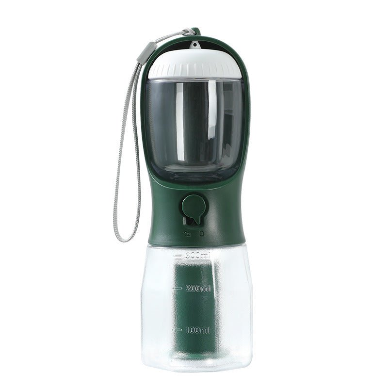 3 - in - 1 Portable Pet Travel Bottle 🐾 - PicklyCart3 - in - 1 Portable Pet Travel Bottle 🐾300ml Garbage Bag
