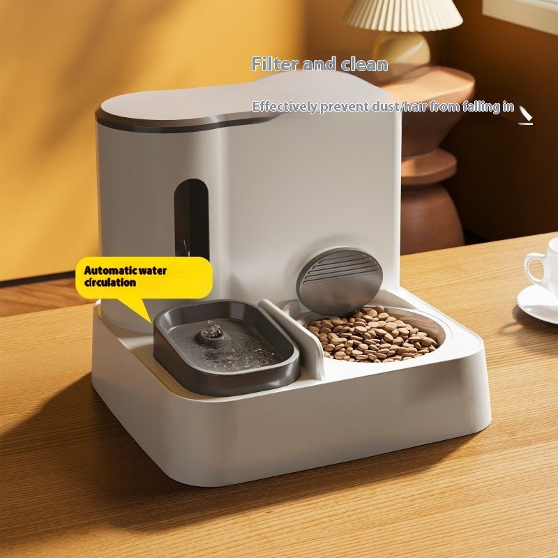 Automatic Cat Feeder & Waterer - PicklyCartc7d3702e3f548d94eb610912be2bb8c9Upgraded Gray