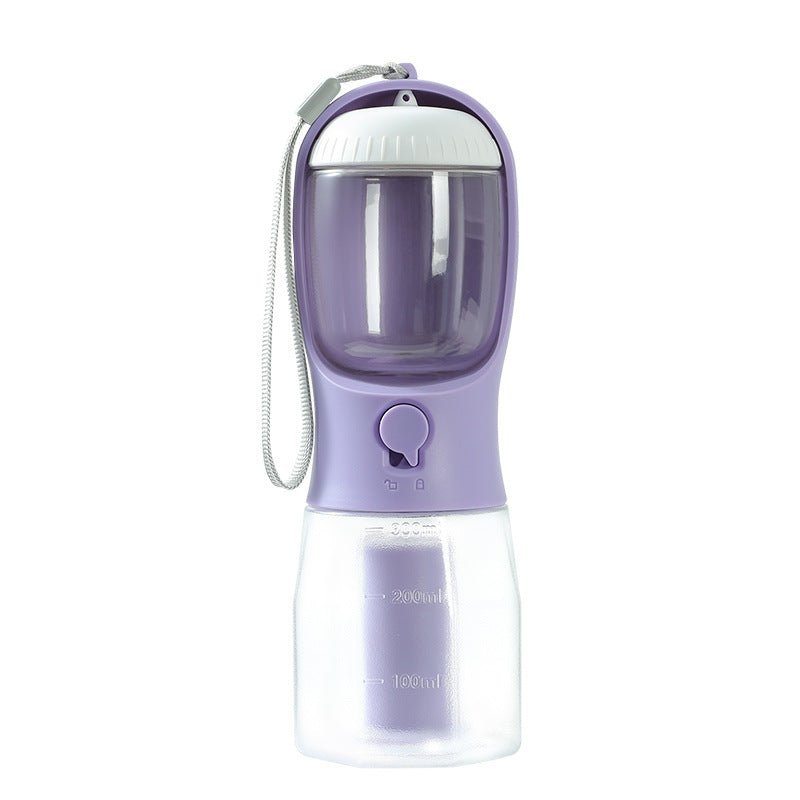 3 - in - 1 Portable Pet Travel Bottle 🐾 - PicklyCart3 - in - 1 Portable Pet Travel Bottle 🐾300ml Garbage Bag