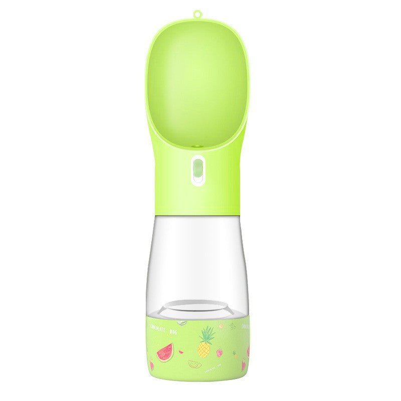 Portable Dog Water Bottle & Feeder Bowl - PicklyCartd6ef8c0fdaa6e3738a99471b7f12d013Green