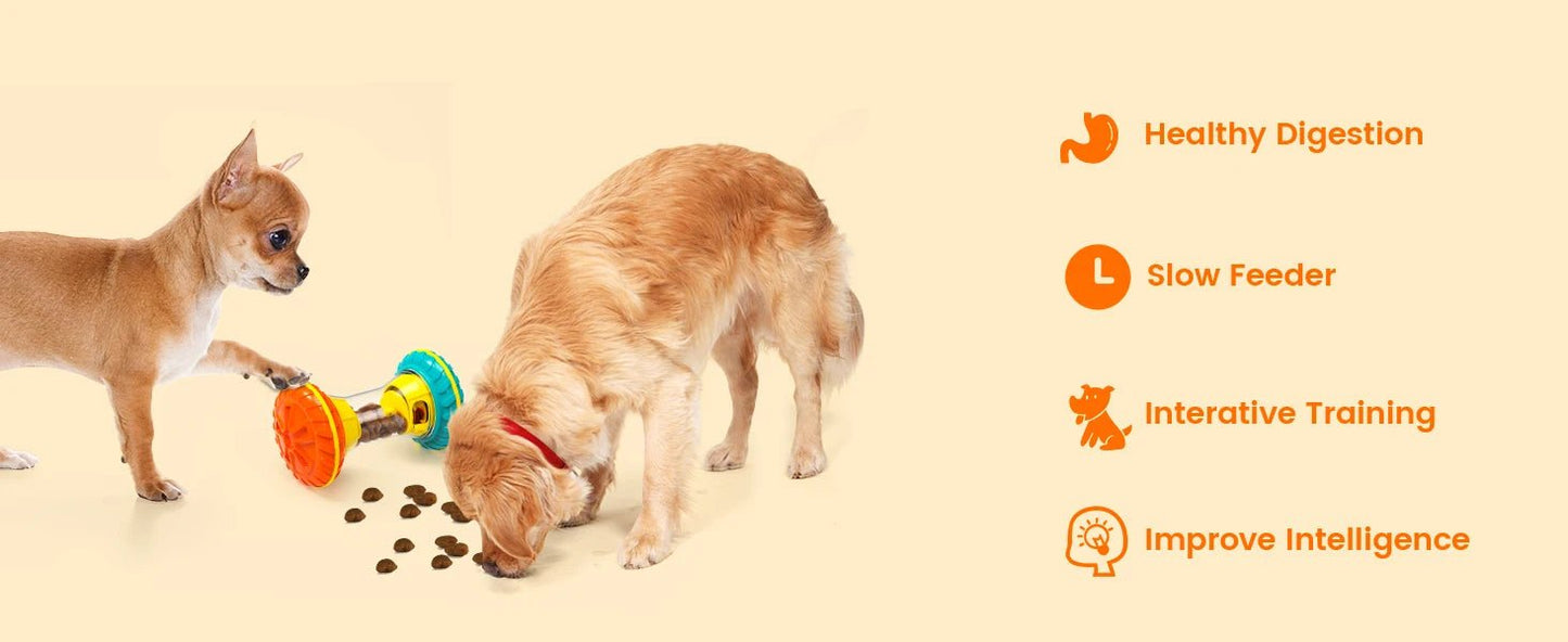 Interactive Dog Treat Puzzle - PicklyCartInteractive Dog Treat PuzzleWHITE