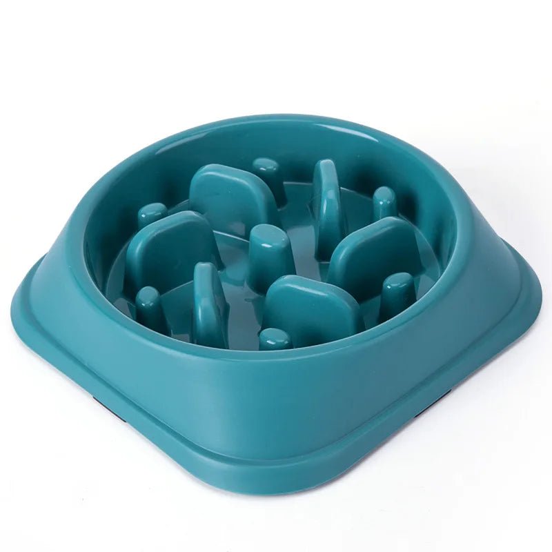 Non-Slip Puzzle Slow Feeder Bowl - PicklyCartNon-Slip Puzzle Slow Feeder BowlDark green