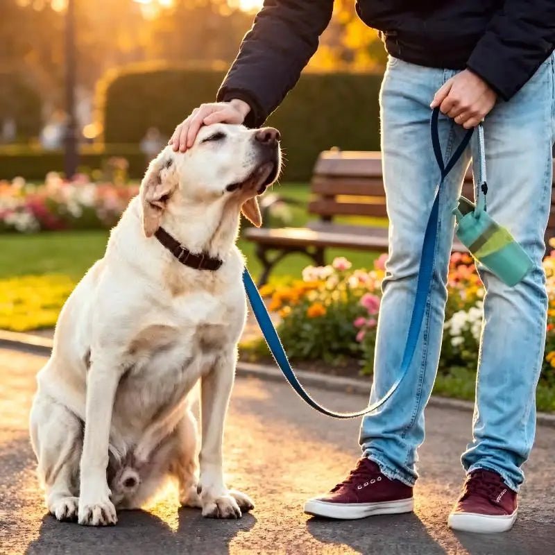 Portable No-Touch Dog Pooper Scooper with Waste Bag Holder - PicklyCartPortable No-Touch Dog Pooper Scooper with Waste Bag HolderB