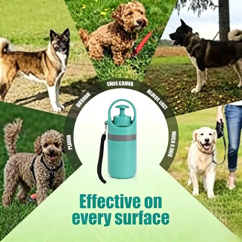 Portable No-Touch Dog Pooper Scooper with Waste Bag Holder - PicklyCartPortable No-Touch Dog Pooper Scooper with Waste Bag HolderB
