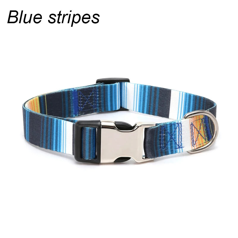 Forest Pattern Dog Collar