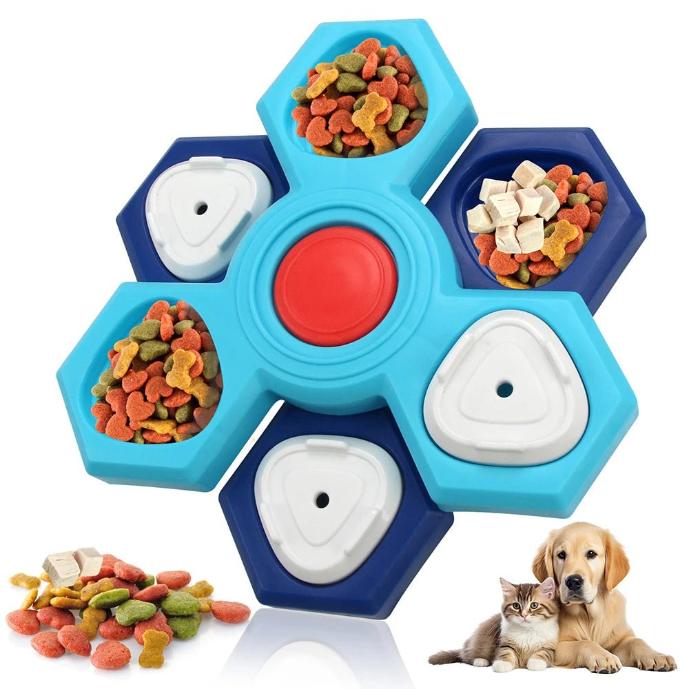 4-Layer Rotating Dog Puzzle - PicklyCart4-Layer Rotating Dog PuzzleDouble-layer