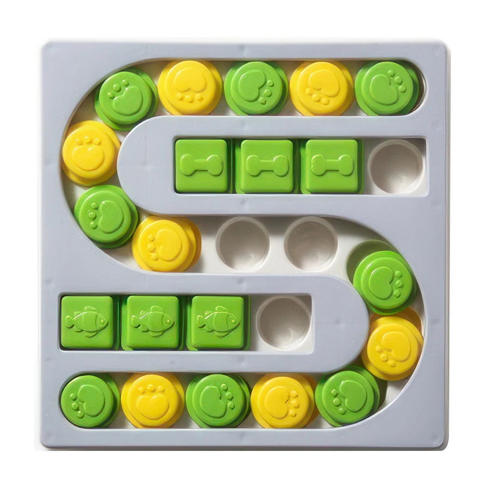 Interactive Dog Puzzle Feeder