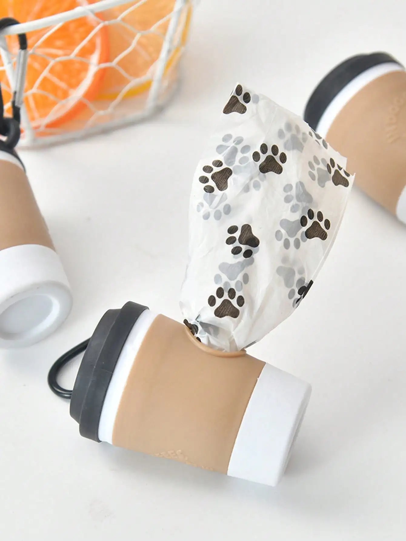 Coffee Cup Pet Waste Bag Dispenser, Portable Outdoor Dog Walking Poop Bag Holder - PicklyCartCoffee Cup Pet Waste Bag Dispenser, Portable Outdoor Dog Walking Poop Bag Holdercup