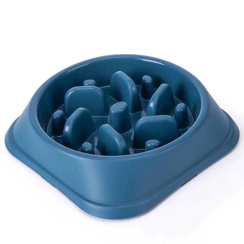 Non-Slip Puzzle Slow Feeder Bowl - PicklyCartNon-Slip Puzzle Slow Feeder BowlDark blue