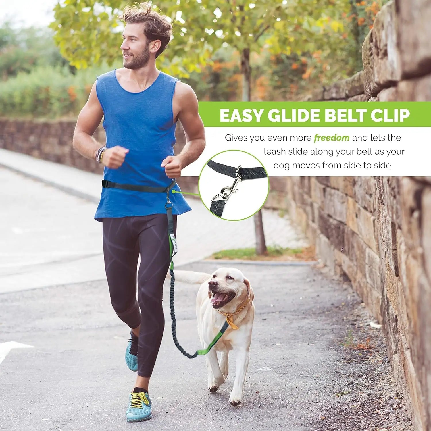 Adjustable Retractable Dog Leash Multi - functional Sports Traction Rope Hands - free Running Reflective Bungee Design - PicklyCartAdjustable Retractable Dog Leash Multi - functional Sports Traction Rope Hands - free Running Reflective Bungee Designorange