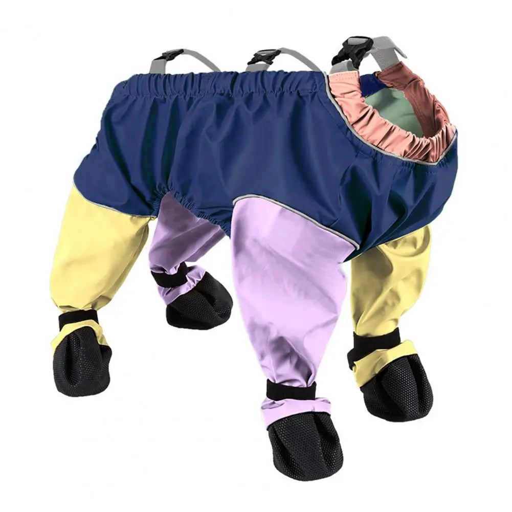 Waterproof Anti-Slip Dog Suspender Boots & Leg Protectors