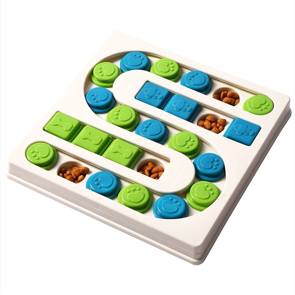 Interactive Dog Puzzle Feeder