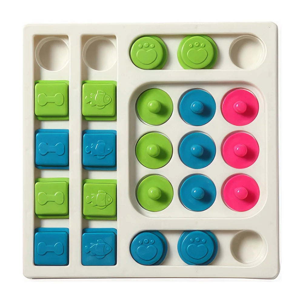 Interactive Dog Puzzle Feeder