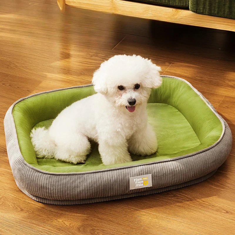 Washable Medium Small Dog Winter Warm Winter Dog Sleeping Mat Cat Nest - PicklyCartWashable Medium Small Dog Winter Warm Winter Dog Sleeping Mat Cat NestLight Brown