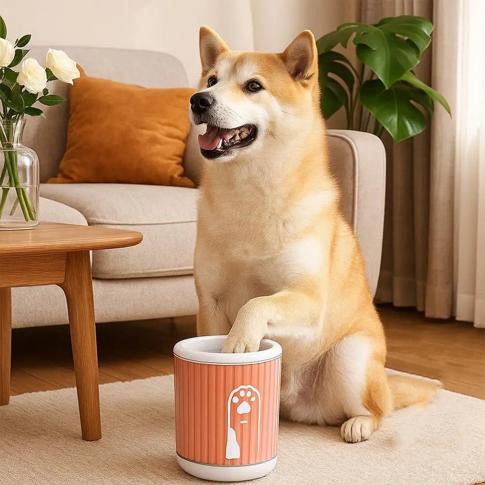 Portable Automatic Dog & Cat Paw Cleaner Cup - PicklyCartPortable Automatic Dog & Cat Paw Cleaner CupBlue A