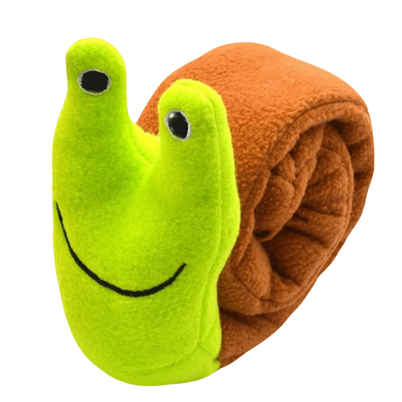 Squeaky Snail Puzzle Dog Toy - PicklyCartSqueaky Snail Puzzle Dog ToyGreen 1