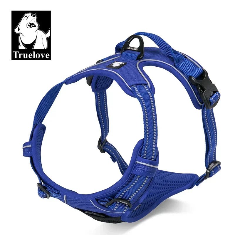 Reflective No-Pull Dog Harness - PicklyCartReflective No-Pull Dog Harnessroya blue