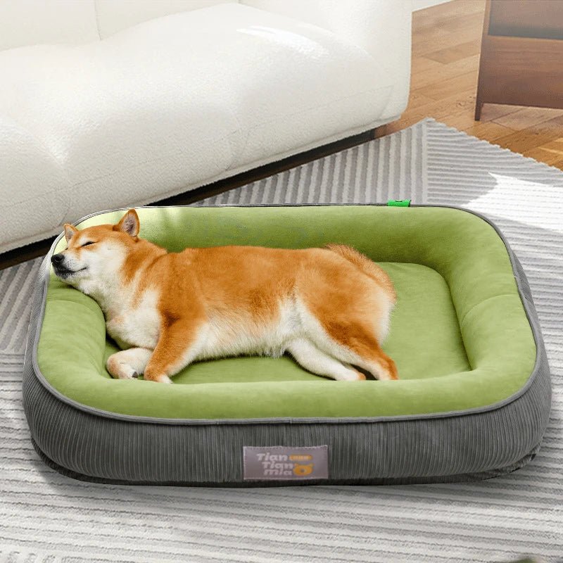 Washable Medium Small Dog Winter Warm Winter Dog Sleeping Mat Cat Nest - PicklyCartWashable Medium Small Dog Winter Warm Winter Dog Sleeping Mat Cat NestLight Brown