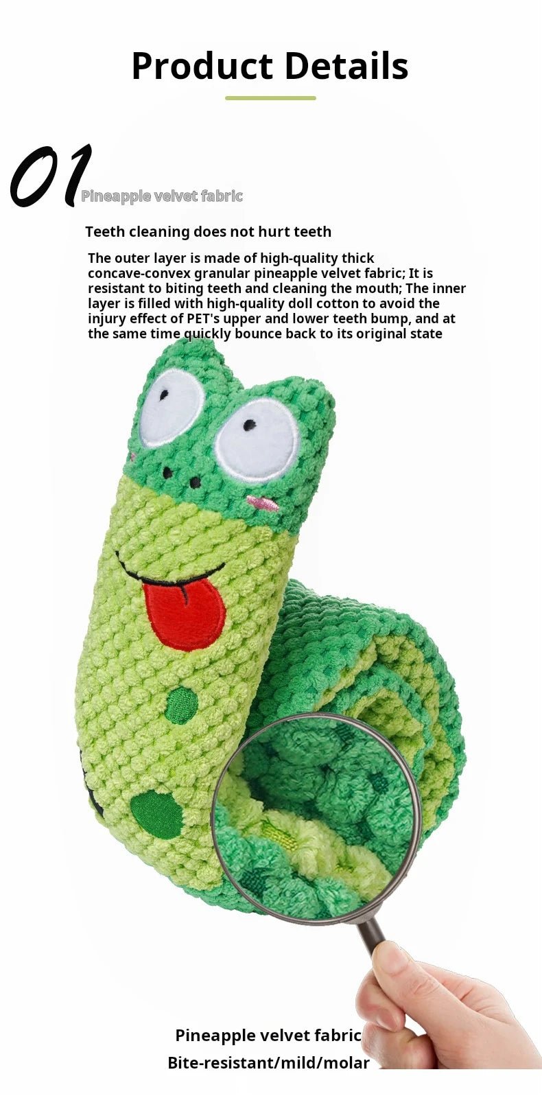 Squeaky Snail Puzzle Dog Toy - PicklyCartSqueaky Snail Puzzle Dog ToyGreen 1