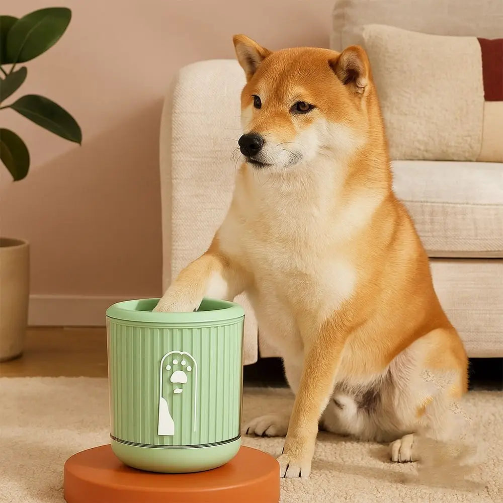 Portable Automatic Dog & Cat Paw Cleaner Cup