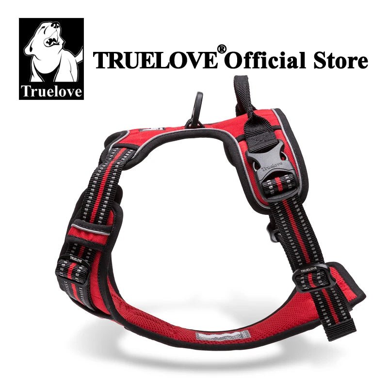 Reflective No-Pull Dog Harness - PicklyCartReflective No-Pull Dog Harnessblack