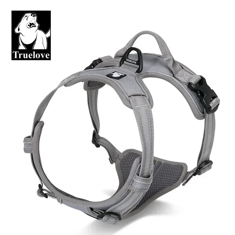 Reflective No-Pull Dog Harness - PicklyCartReflective No-Pull Dog Harnessgray