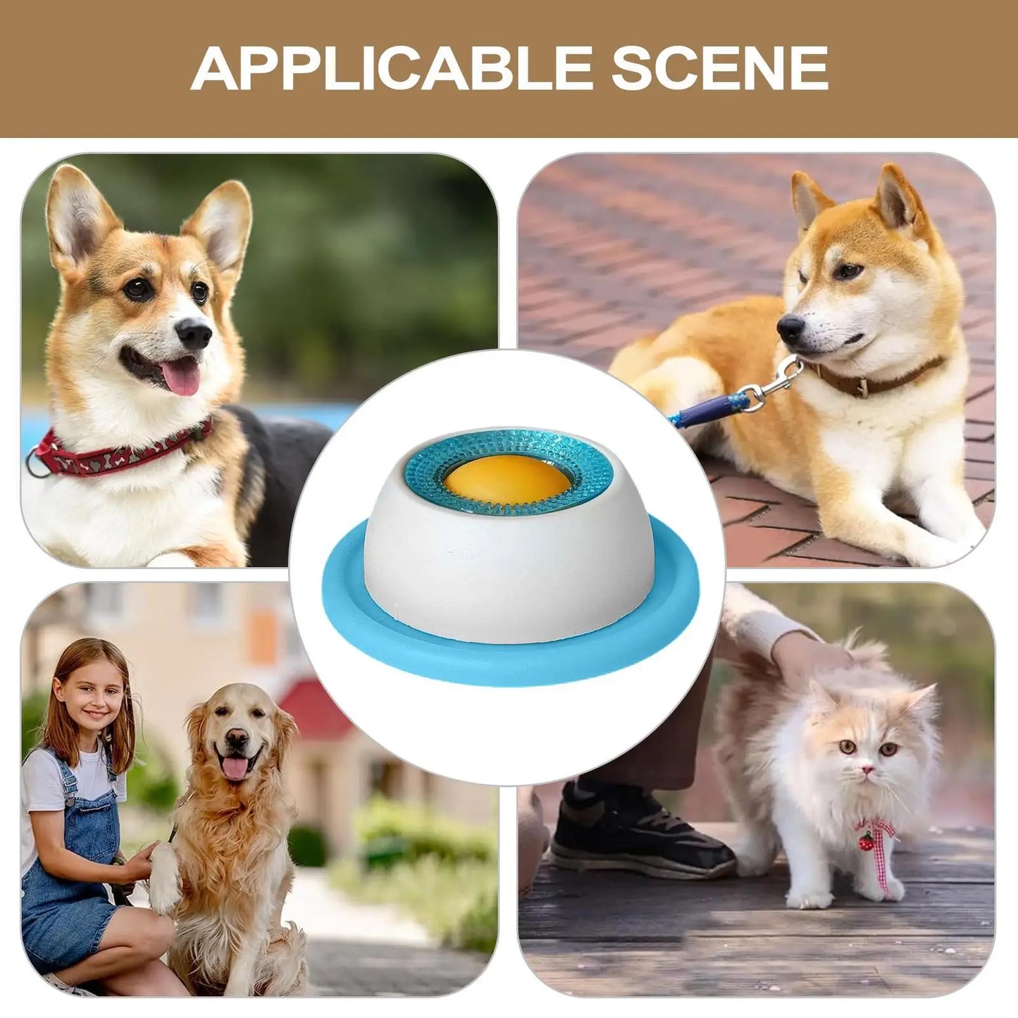 Puppy Treat Puzzle Feeder