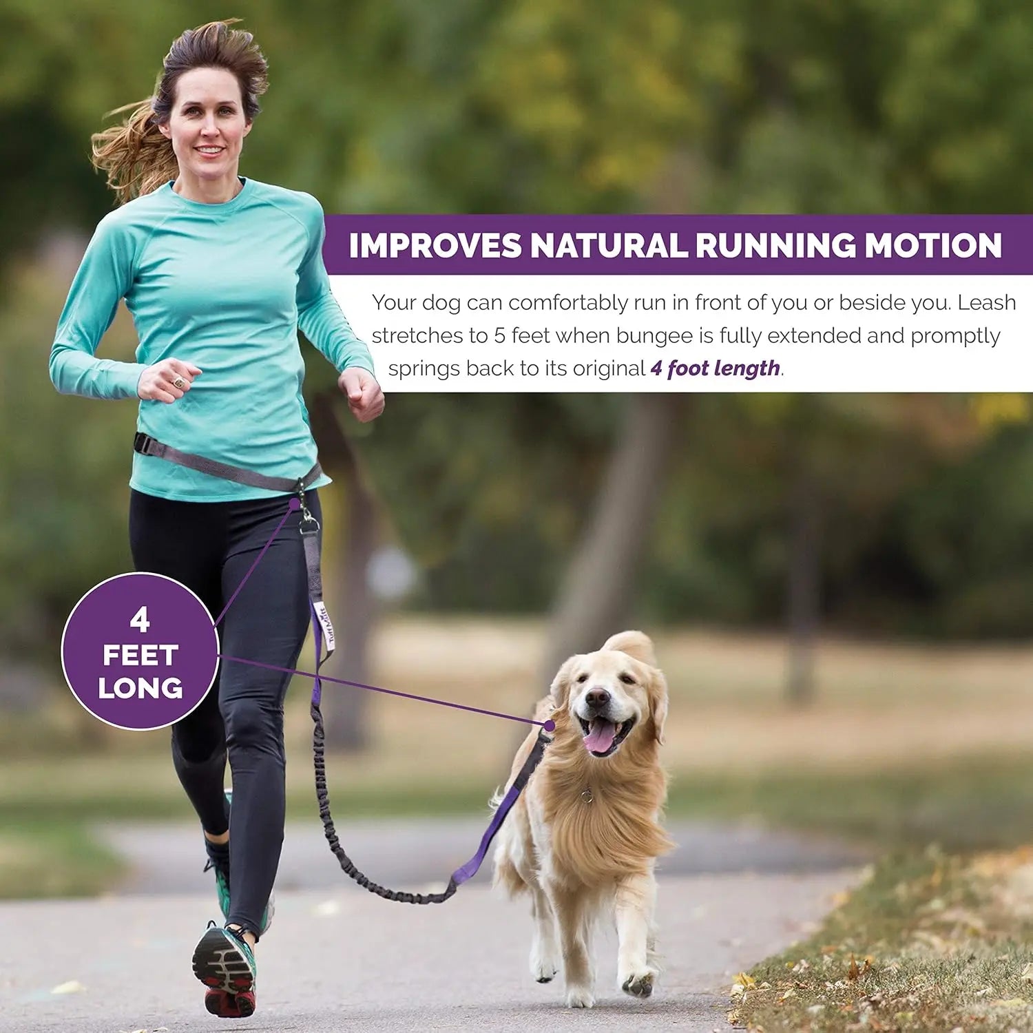 Adjustable Retractable Dog Leash Multi - functional Sports Traction Rope Hands - free Running Reflective Bungee Design - PicklyCartAdjustable Retractable Dog Leash Multi - functional Sports Traction Rope Hands - free Running Reflective Bungee Designorange