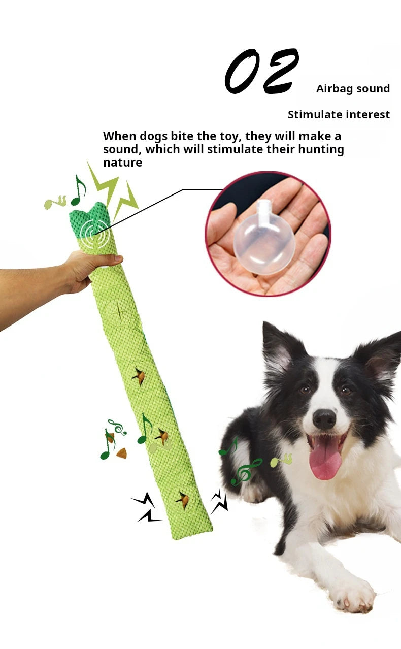 Squeaky Snail Puzzle Dog Toy